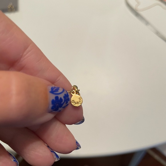 Gorjana Capri Necklace (Pink Enamel) - Picture 6 of 7